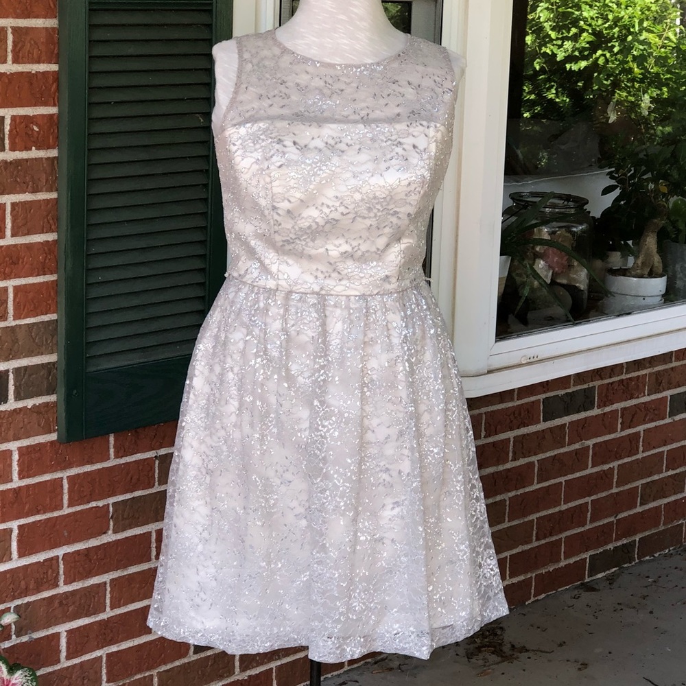 Dessy Collection Midi Length Dinner Dress Size M